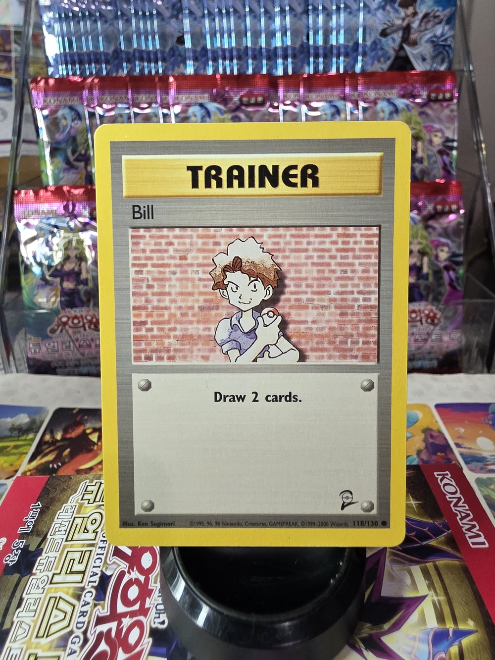 Pokémon Trainer Card "Bill" - Yellow Border